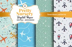 Nursery Seamless patterns and Seamless backgrounds Product Image 2
