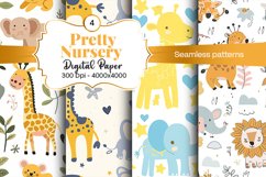 Nursery Seamless patterns and Seamless backgrounds Product Image 1
