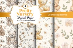 Nursery Seamless patterns and Seamless backgrounds Product Image 2
