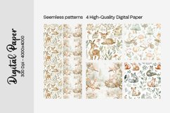 Nursery Seamless patterns and Seamless backgrounds Product Image 1