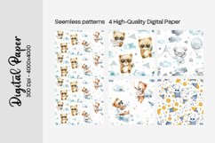 Nursery Seamless patterns and Seamless backgrounds Product Image 1