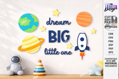 Nursery Wall Decor Laser Cut | Kids Room Decor | Kids Laser Product Image 1
