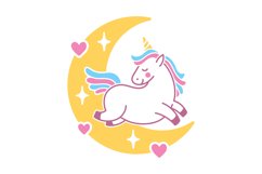 Nursery Unicorn Cutting File Product Image 1