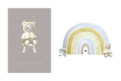 Baby Shower illustrations | PNG, JPG, PSD Product Image 2