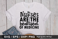Nurse Quotes SVG Design - Nurse T-shirt Design Product Image 5