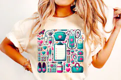Nurse PNG, Nurse Sublimation, Nursing PNG, Registered Nurse Product Image 2