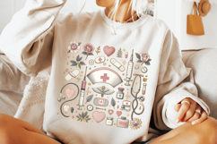 Nurse PNG, Nurse Sublimation, Nursing PNG, Stethoscope PNG Product Image 3