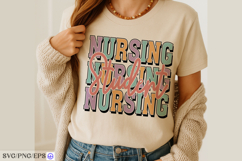 Nursing Student Medical SVG PNG T-shirt Design Product Image 2