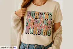 Nursing Student Medical SVG PNG T-shirt Design Product Image 2