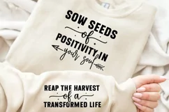 Nurture A Garden Of Sleeve SVG, Positive SVG Design Product Image 3
