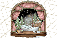 Nutcracker Ballet Clip Art, Miniature Christmas PNG Product Image 3