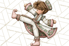 Nutcracker Ballet Clip Art, Miniature Christmas PNG Product Image 3
