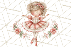 Nutcracker Ballet Christmas Clipart PNG Product Image 4