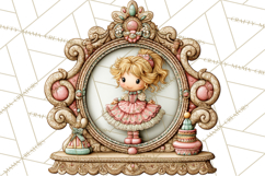 Nutcracker Ballet Clip Art, Miniature Christmas PNG Product Image 5