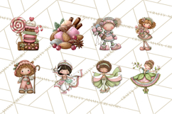Nutcracker Ballet Clip Art, Miniature Christmas Set PNG Product Image 3