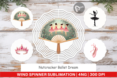 Nutcracker Ballet Dream Wind Spinner Product Image 1