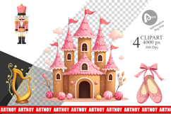 Nutcracker Ballet Dream Clipart Product Image 1