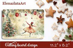 Vintage Nutcracker Engraved Cutting Board PNG Design Product Image 1