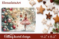 Vintage Nutcracker Engraved Cutting Board PNG Design Product Image 1