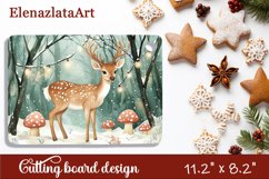 Vintage christmas Cutting Board PNG Design Product Image 1