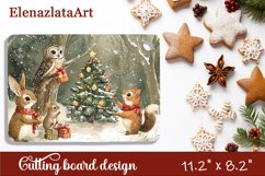 Vintage christmas Cutting Board PNG Design Product Image 1