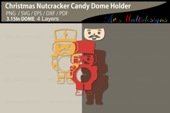 Christmas Nutcracker Candy Dome Holder Product Image 3