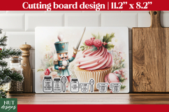 Christmas cutting board, Christmas Nutcracker cutting Board Product Image 1
