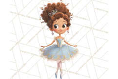 Diverse Ballerina Nutcracker Clipart PNG Product Image 3