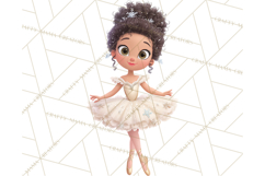 Diverse Ballerina Nutcracker Clipart PNG Product Image 4