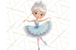 Diverse Ballerina Nutcracker Clipart PNG Product Image 4
