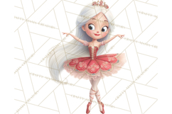 Diverse Ballerina Nutcracker Clipart PNG Product Image 5