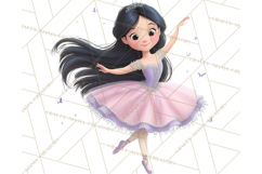 Diverse Ballerina Nutcracker Clipart PNG Product Image 2