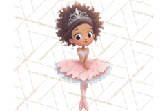 Diverse Ballerina Nutcracker Clipart PNG Product Image 4