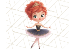 Diverse Ballerina Nutcracker Clipart PNG Product Image 2
