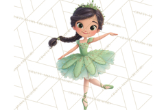 Diverse Ballerina Nutcracker Clipart PNG Product Image 2
