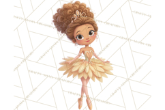 Diverse Ballerina Nutcracker Clipart PNG Product Image 3