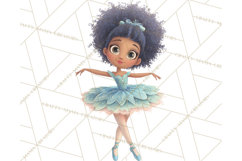 Diverse Ballerina Nutcracker Clipart PNG Product Image 4