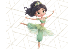 Diverse Ballerina Nutcracker Clipart PNG Product Image 5