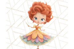 Diverse Ballerina Nutcracker Clipart PNG Product Image 4