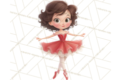Diverse Ballerina Nutcracker Clipart PNG Product Image 3