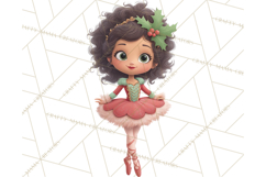 Diverse Ballerina Nutcracker Clipart PNG Product Image 4