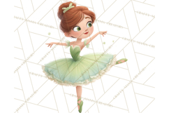 Diverse Ballerina Nutcracker Clipart PNG Product Image 5