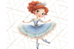 Diverse Ballerina Nutcracker Clipart PNG Product Image 2