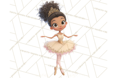 Diverse Ballerina Nutcracker Clipart PNG Product Image 3