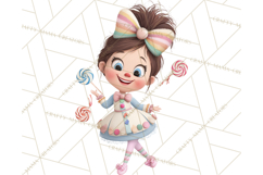 Diverse Ballerina Nutcracker Clipart PNG Product Image 5