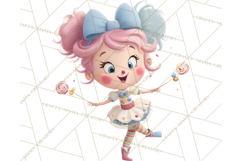 Diverse Ballerina Nutcracker Clipart PNG Product Image 3