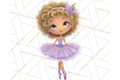 Diverse Ballerina Nutcracker Clipart PNG Product Image 4