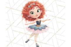 Diverse Ballerina Nutcracker Clipart PNG Product Image 3