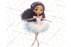 Diverse Ballerina Nutcracker Clipart PNG Product Image 4