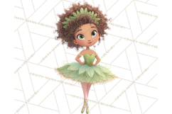 Diverse Ballerina Nutcracker Clipart PNG Product Image 5